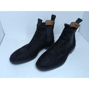 H&M Chelsea Boots Black Suede Size EUR 42 US 9 Like New